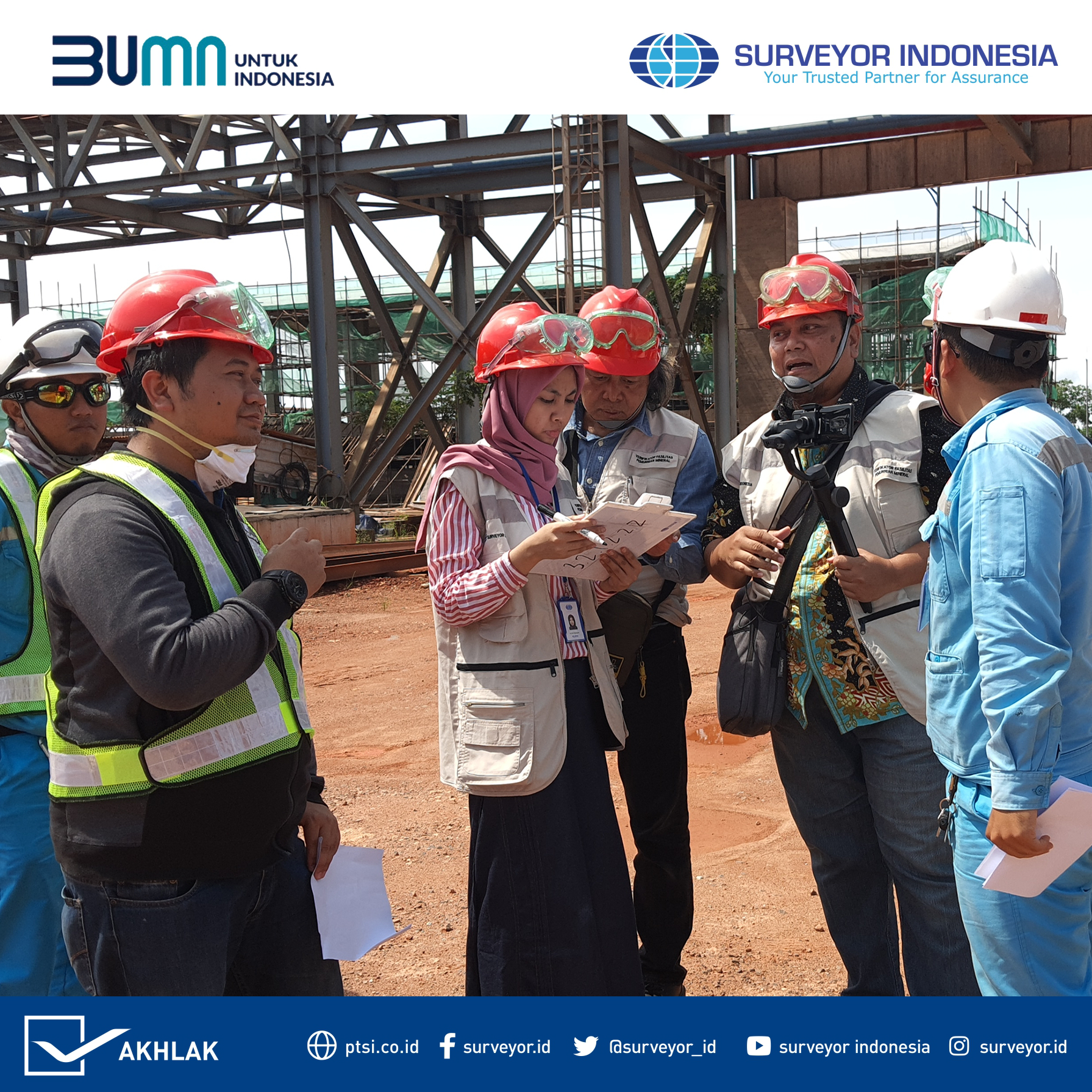 Verifikasi Fasilitas Pemurnian Mineral (Smelter)